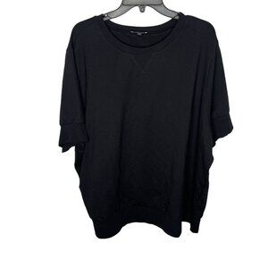 Universal Standard Black T Shirt Sweatshirt